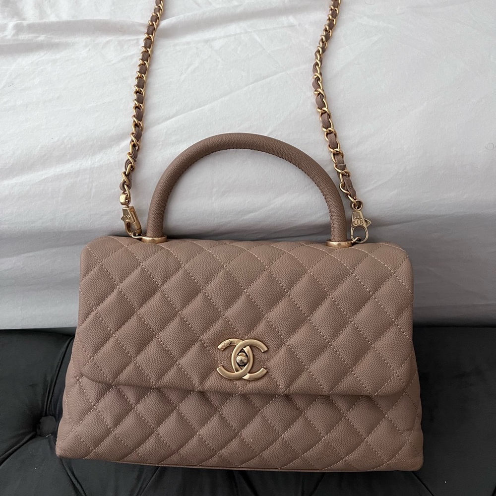Chanel nude purse 100% authentic